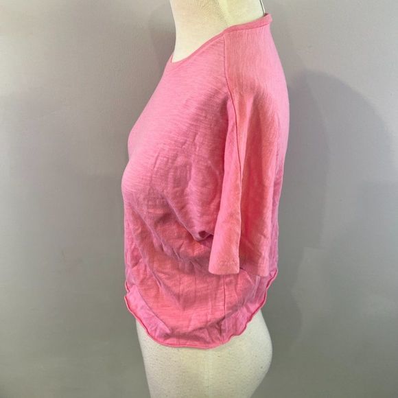NWOT STEM‎ Pink Crew Neck Crop Top (6) - Picture 4 of 8